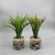 Real Touch Artificial Plastic Fern Grass Bouquet Artificial Fern Greenery Evergreen Fake Plant for Home Garden Table Dec