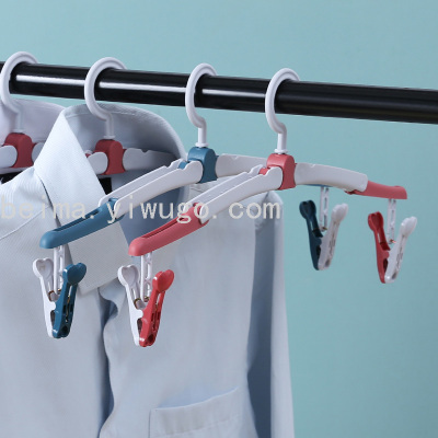 W3100 Two-Color Foldable Travel Hanger Storage Rack