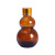 Spot Goods 10-100ml Double Double-Gourd Vase Brown Distribution Bottle Essential Oil Sub-Bottle Deployment Cosmetic Subpackaging Glass Bottle