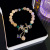 Opal Beaded Design Bracelet Female Crystal Simplicity Stylish Pendant Ins Popular Net Red Bracelet