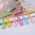 Japanese and Korean Large Water Drop BB Clip Small Fresh Dripping Side Clip Children's Hairpin Headdress Paint Colorful Bar Shaped Clip Hairpin