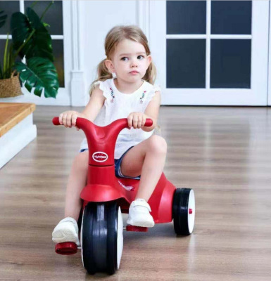 Factory Direct Sales New Children's Scooter Tricycle Dual-Purpose Bicycle Male and Female Baby Multi-Functional Tricycle Stroller