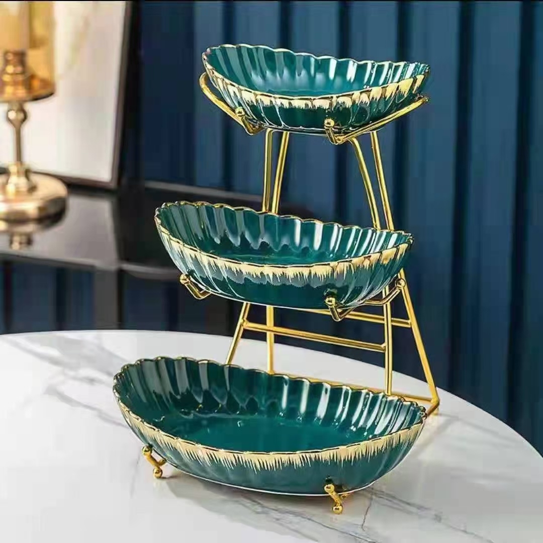 创意陶瓷家居日用品色秞日用百货碗杯碟果盘套装