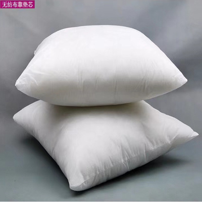 Back Cushion Pillow Pp Cotton Pillow Core Inner Square Non-Woven Fabric Brushed Cloth Sofa Pillow Core Factory Direct Sales