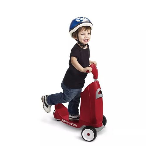 children‘s scooter three-wheeled skateboard two-in-one sitting baby multi-functional scooter wholesale hot sale