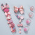 Korean Style 18-Piece Barrettes Baby Does Not Hurt Hair Bow Crown Hairpin Girl Gift Set Hair Accessories