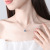 Baoyilong Popular Original Ocean Heart 925 Sterling Silver Necklace Female Clavicle Chain Female Austrian Crystal Jewelry