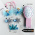 Children Barrettes Hair Bow Headdress Children's Hairpin Frozen Comb Set Gift Box