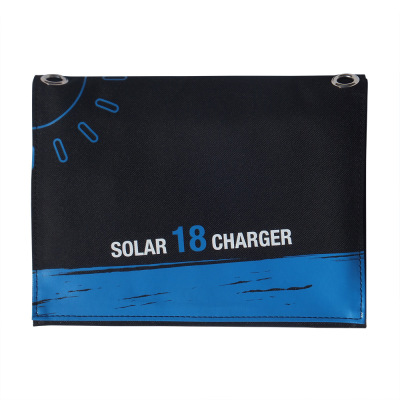18W Solar Folding Bag Outdoor Travel Bag for Charging Mobile Power Mobile Phone Charger Power Bank Charging Panel