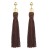 European and American New Fashion Bohemian Long Fringe Earrings Women