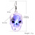 Coolette Factory Direct Sales Halloween Party Earrings LED Light Transparent Ghost Head Ghost Festival Light-Emitting Earrings