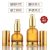 Brown Base Support Essential Oil Sub-Bottle 20.3050ml Spray Lotion Essential Oil Bottle Dropper Sub-Bottle Silk Screen Printing Logo