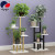 European-Style Wrought Iron Flower Rack Living Room Jardiniere Home Multi-Layer Indoor Balcony Flower Stand Plant Pot Flower Stand