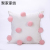 Factory Direct Supply Girl Heart Pillow Cover Modern Simple Ins Style Throw Pillowcase Home Fur Ball Pillow without Core