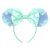 New Children's Sequined Headband Candy Color Macaron Color Bow Hair Band Mickey Ear Headband
