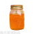 Lead-Free Transparent 300ml Carved Short Stout Scented Tea Glass Bottle Creative Jam Jar Sealed Storage Jar Complete Specifications
