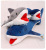 Starry Sky Shark Doll Pillow Starry Sky Simulation Shark Doll Children's Gift Plush Toy