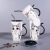 Creative Cute Cartoon Cute Cat Mug Large Capacity with Lid Straw Ceramic Cup Gift Good-looking Customized Wholesale
