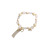 Copper Plating Pearl Fringed Zircon Bow Bracelet Female Pearl Opal Bracelet Hand Jewelry Wholesale