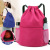 New Drawstring Bag Shoulder Drawstring Thickened Travel Marathon Basketball Bag Storage Cloth Bag Football Advertising Backpack