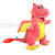Flying Dragon Doll Fire-Spraying Dragon Soft Toy Gift Doll for Children Plush Toy
