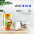 65mm Diameter Screw Capsule Transparent Thickened Glass Bottle Powder Liquid Sealed Storage Control Storage Bottle