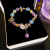 Irregular Crystal Bracelet for Women Ins Trendy TikTok Same Fashion Temperament Bracelet Hand Jewelry