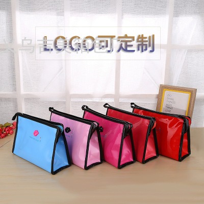 BorderLip PatternType Women's Handbag Korean Multi-Functional Cosmetic Bag Creative Storage Briefcase Wholesale Wash Bag