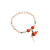Carnelian Calabash Pendent Personalized Natural Pearl Bracelet Fashion Ins Trendy Bracelet