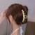 French Barrettes Female Back Head Barrettes Headdress Opal Updo Hair Clip Dignified Sense of Design
