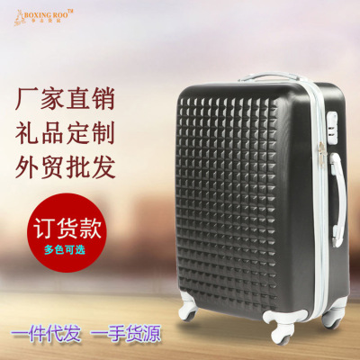 Foreign Trade Boarding Bag 20 Trolley Case Abs Luggage Trolley Universal Wheel Gift Bag Wholesale Password Suitcase Student