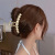 French Barrettes Female Back Head Barrettes Headdress Opal Updo Hair Clip Dignified Sense of Design