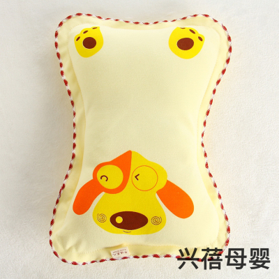 Newborn Mini Pillow Shaping Embroidered Edge Correction Baby Head Deviation Baby Products Pillow