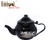Creative Imitation Enamel Cup Ceramic Tea Set Nostalgic Kung Fu Teapot Tea Set Opening Gift Customization