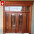 Zinc Alloy Splicing Glass Door First Floor Entry Door Tempered Glass Door Good Transparency Villa Entry Door