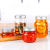 Creative Cans Mason Glass Cup Fruit Salad Jam Jar Honey Glass Bottle Square round Sealed Jar Pickles Bottles