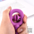 Silicone Grip press pen finger suction cup grip ring pressure reducing pen pupil toy pen multifunctional ball point pen