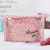 Creative New Girls' Portable PVC Cosmetic Bag Small Floral Three-Piece Cosmetic Bag Travel Pu Wash Bag Women's Bag