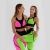 European and American New Sports Stitching Hip Fitness Suit High Waist Package Hip Tight Two-Piece Set Quick-Drying Yoga Suit Women