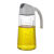 High Temperature Resistant Automatic Opening and Closing Cover Glass Oil Pot Kitchen Large Capacity Leak-Proof Oil Pot Household Glass Seasoning Bottle