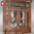 Zinc Alloy Splicing Glass Door First Floor Entry Door Tempered Glass Door Good Transparency Villa Entry Door