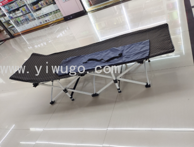Special Offer Tail Goods Reinforced Flat Tube 10-Foot Folding Bed Office Lunch Break Folding Bed Wholesale 2 Colors