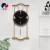 Nordic Style Wall Clock Living Room Home Fashion Pocket Watch Bedroom Noiseless Wall Clock Light Luxury Creative