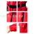 New Product Best-Selling Halloween Costume Executor Cosplay Same Clothing Carnival Red Overall Suit