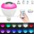 LED Bluetooth Bulb RGB Stage Lights Music Colorful Color Changing Remote Control Dimmable and Adjustable Color Bulb