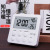 New Large Screen Electronic Hygrometer Home Indoor Thermometer Hygrometer Alarm Clock Electronic Clock