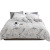 New Ins Nordic Style Four-Piece Set Student Dormitory Three-Piece Set Bedding Marble Texture Simple