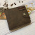 Men's Short Wallet New Hasp Large Capacity Multiple Card Slots Driving License Youth Wallet Retro Horizontal Coin Purse