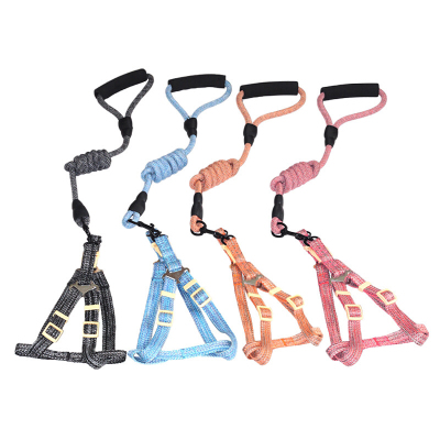 Cross-Border New Arrival Pet Hand Holding Rope Dog Rope Dog Chain Foam Handle Dog Hand Holding Rope Suit Pet Harness