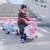 Solid and Beautiful 10 Months-2 Years Old Baby Scooter Luge Four-Wheel Toy Car Lighting Music Wholesale